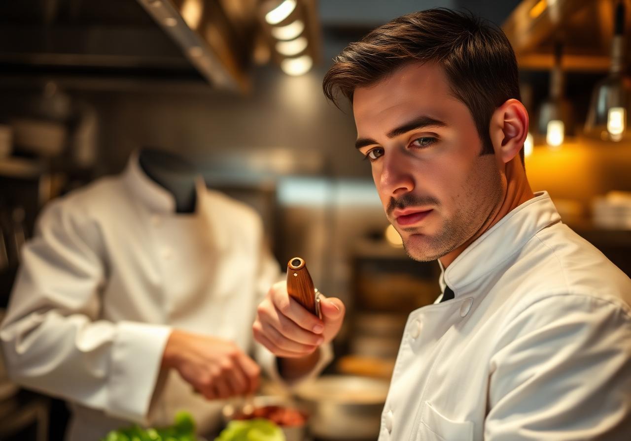 Chef Antoine D., cuisine professionnelle à Marseille