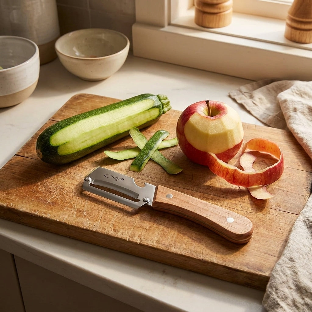 Éplucheur Peelou en cuisine